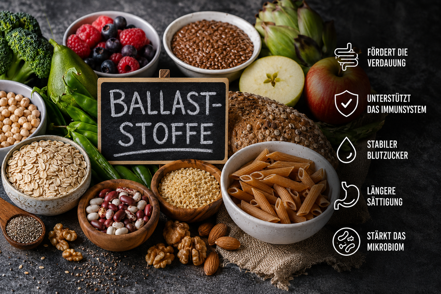 Warum sind Ballaststoffe wichtig im Fitnesssport und beim Abnehmen 