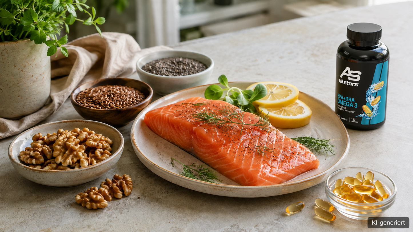 Omega-3-Fettsäuren: Warum die guten Fette so wichtig sind