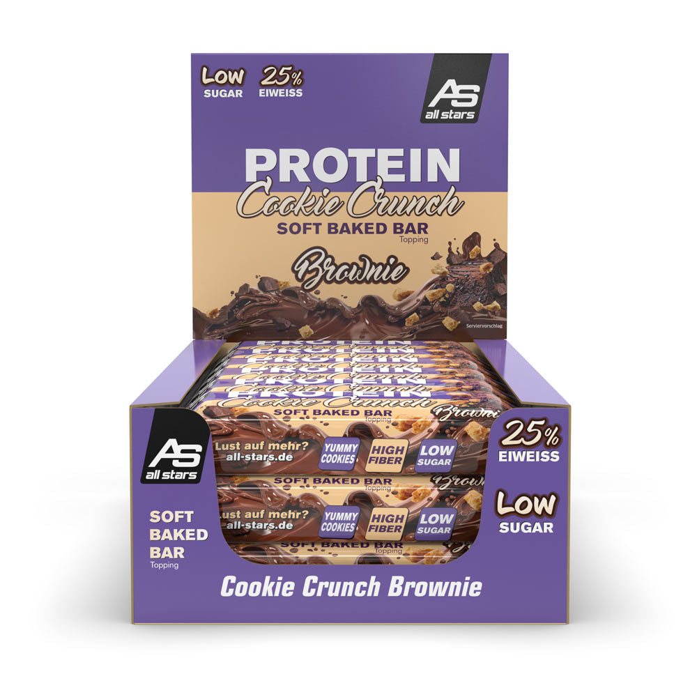 ALL STARS Cookie Crunch Bar Brownie  im Tray