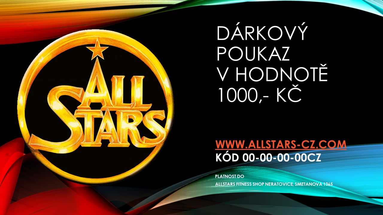 All Stars ALL STARS DÁRKOVÝ POUKAZ 1000,- KČ