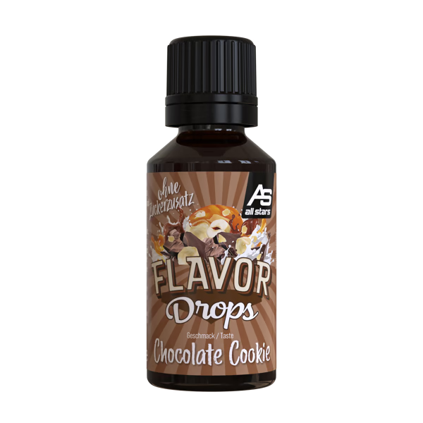 All Stars ALL STARS ALL STARS FLAVOR DROPS 30ml Čokoláda - cookies