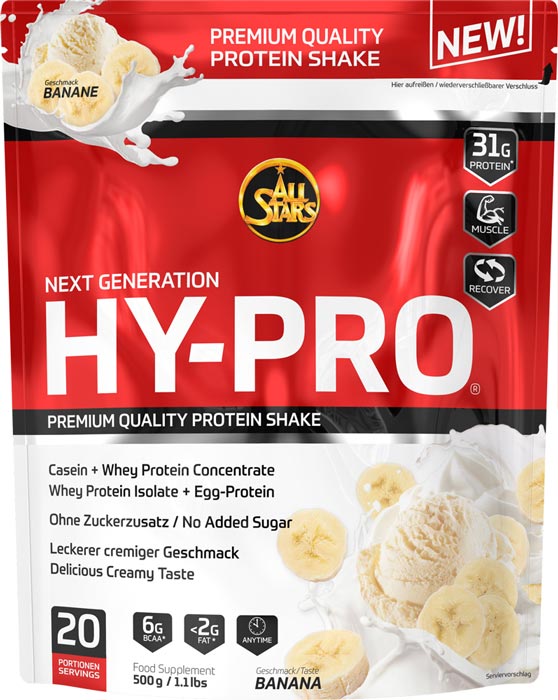 All Stars ALL STARS HY PRO PROTEIN  500g Banán