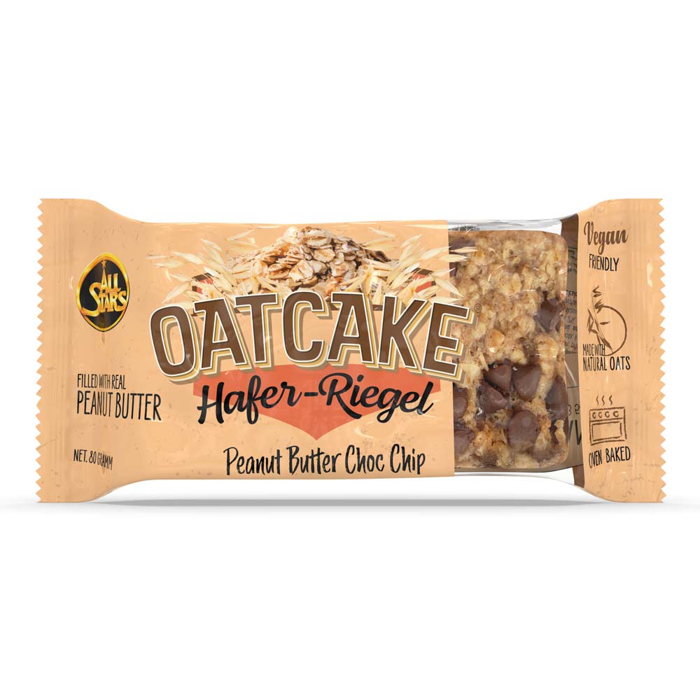 All Stars ALL STARS OATCAKE 80g Arašídový krém