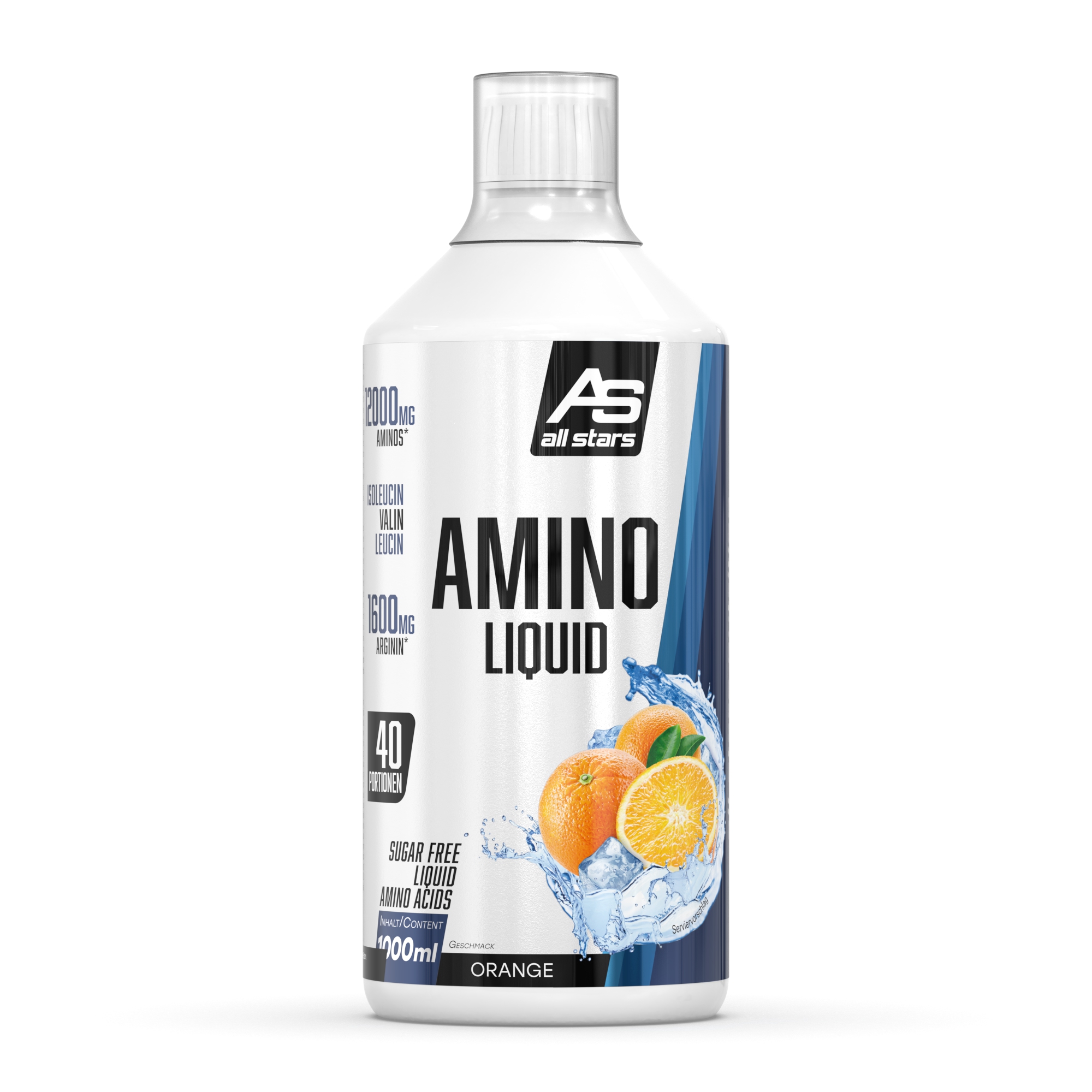 All Stars ALL STARS AMINO LIQUID 1000ml Pomeranč